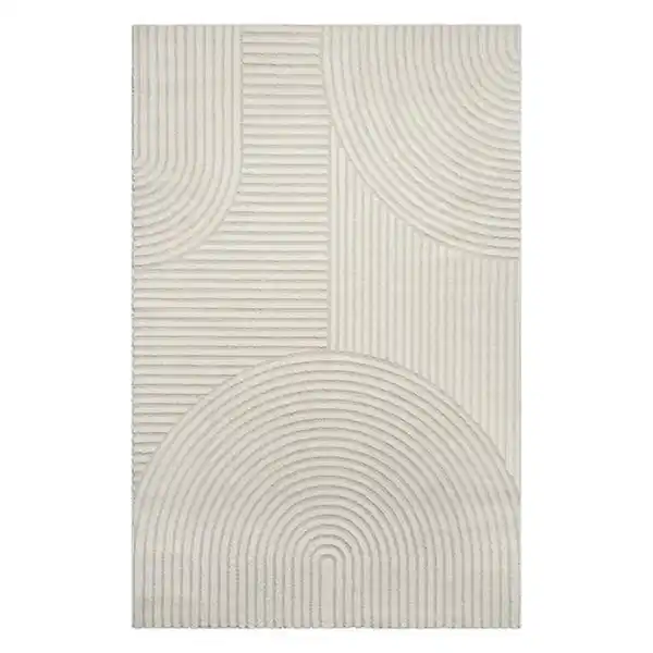Bild 1 von Webteppich Elio Creme ca. 80x150cm, Creme, Beige