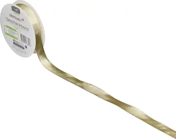 Bild 2 von IDEENWELT Geschenkband gold, 4 m