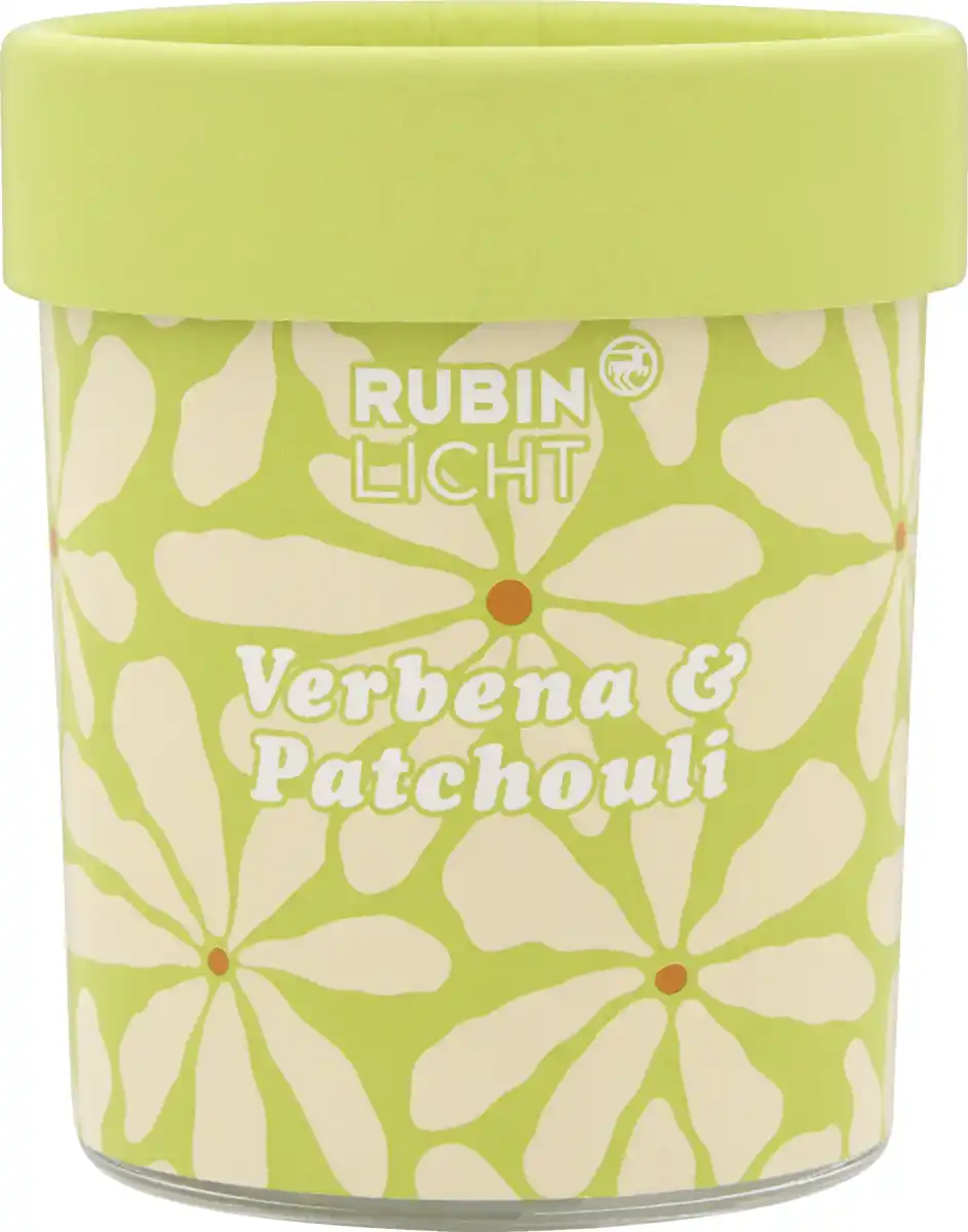 Bild 2 von RUBIN LICHT Duftkerze in Pappverpackung blau/grün