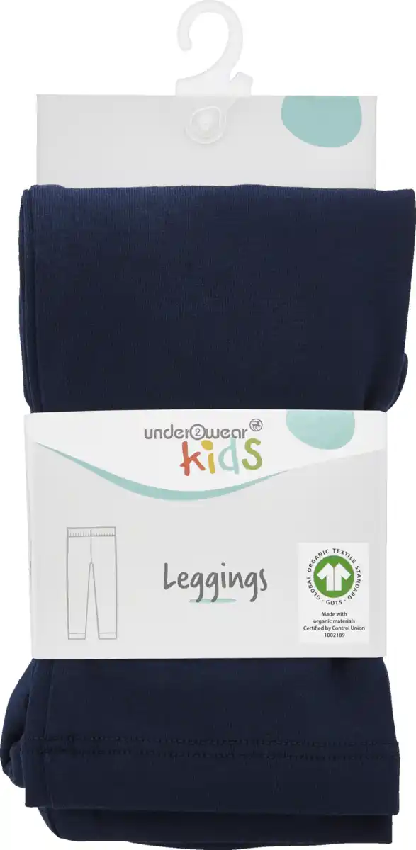 Bild 1 von under2wear kids Leggings dunkelblau Gr. 110/116