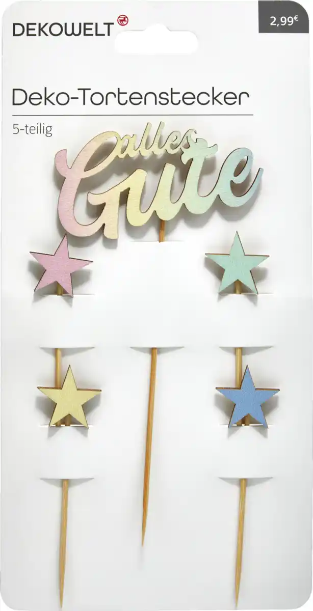 Bild 1 von DEKOWELT Tortenstecker