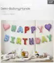 Bild 2 von DEKOWELT Happy Birtday ballon