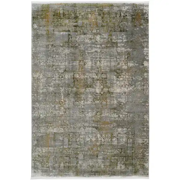 Bild 1 von Musterring Webteppich, Grün, Textil, Abstraktes, rechteckig, 240x300 cm, pflegeleicht, für Fußbodenheizung geeignet, Teppiche & Böden, Teppiche, Moderne Teppiche