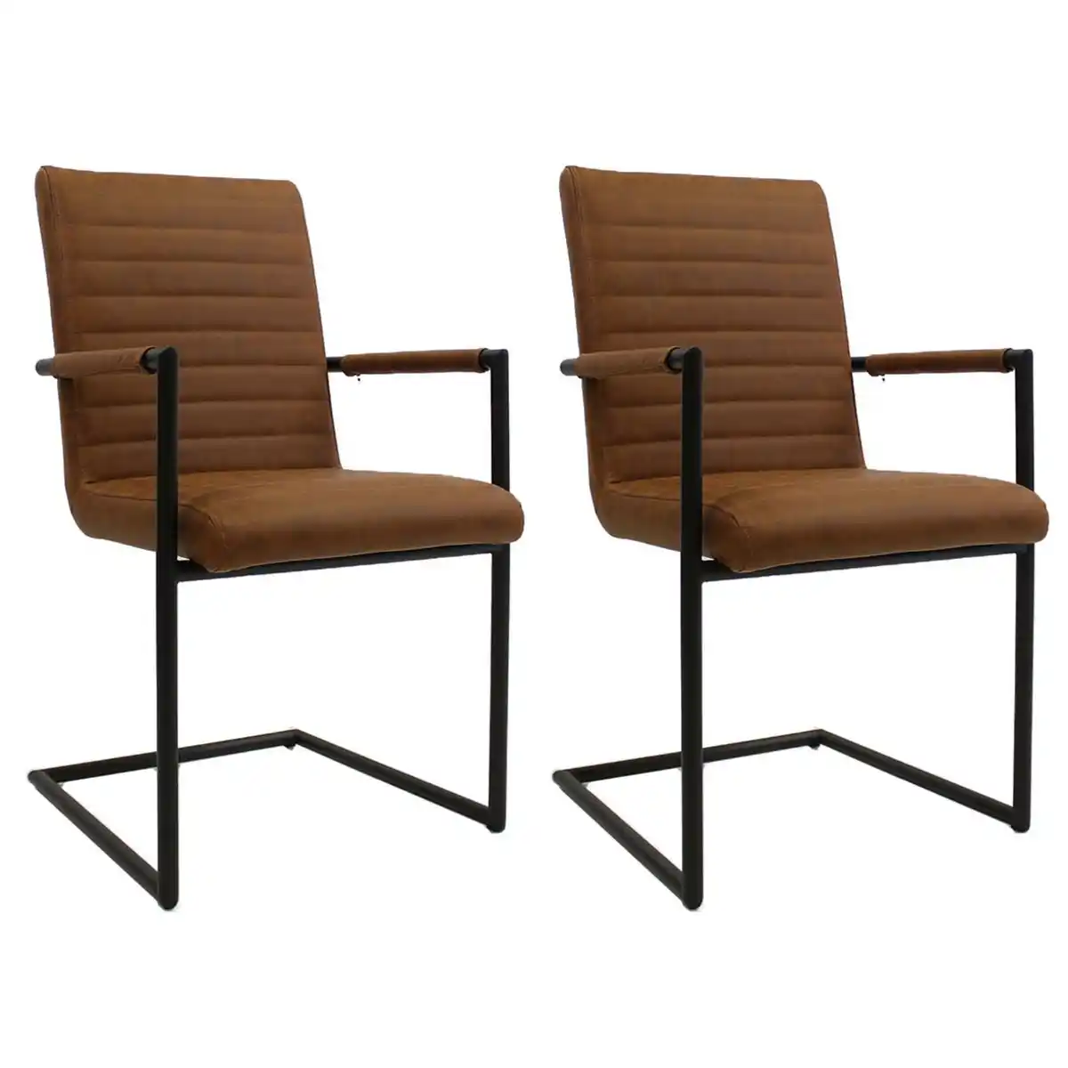 Bild 1 von ARMLEHNSTUHL-SET BARS, Cognac