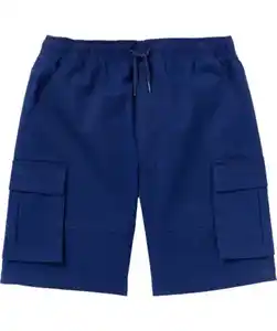 Cargo Shorts in Bermudalänge, indigo blau