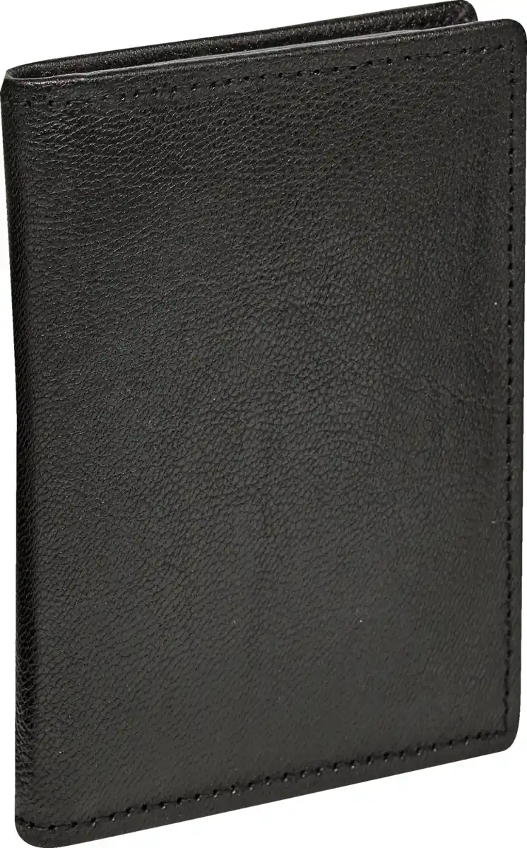 Bild 1 von IDEENWELT Leder-Kreditkarten-Etui schwarz