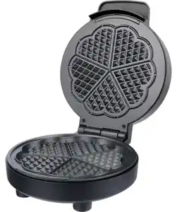 Waves Waffeleisen, schwarz