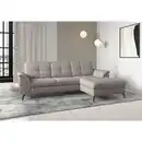 Bild 1 von Sit & More Ecksofa Zora E, Taupe, Textil, 4,5-Sitzer, Ottomane rechts, L-Form, 262x164 cm, Goldenes M, Oeko-Tex® Standard 100, Made in Europe, DGM-Klimapakt, Rücken echt, Armteil links, rechts, Woh