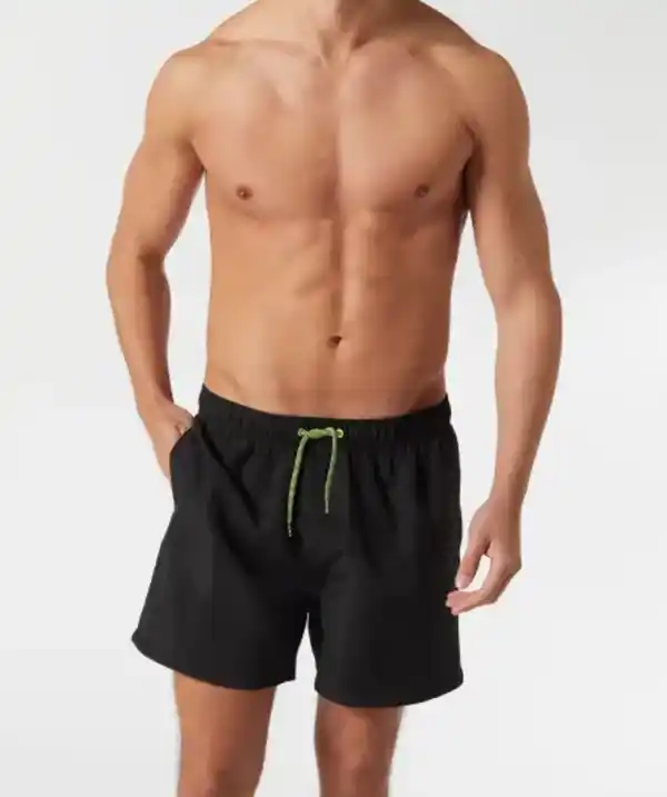 Bild 1 von Badeshorts mit Taschen, schwarz