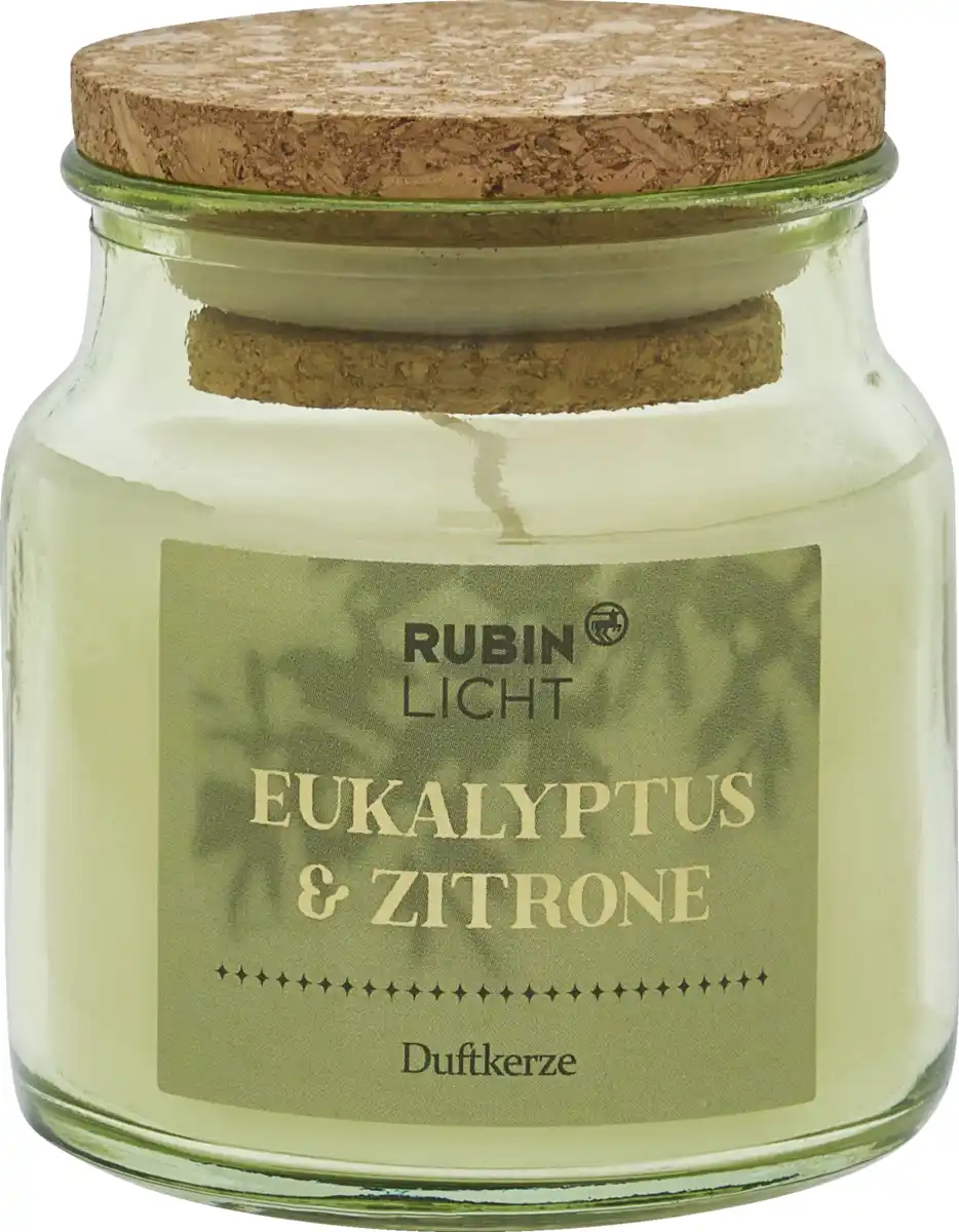 Bild 2 von RUBIN LICHT 1-Docht Duftglas Eukalyptus & Zitrone