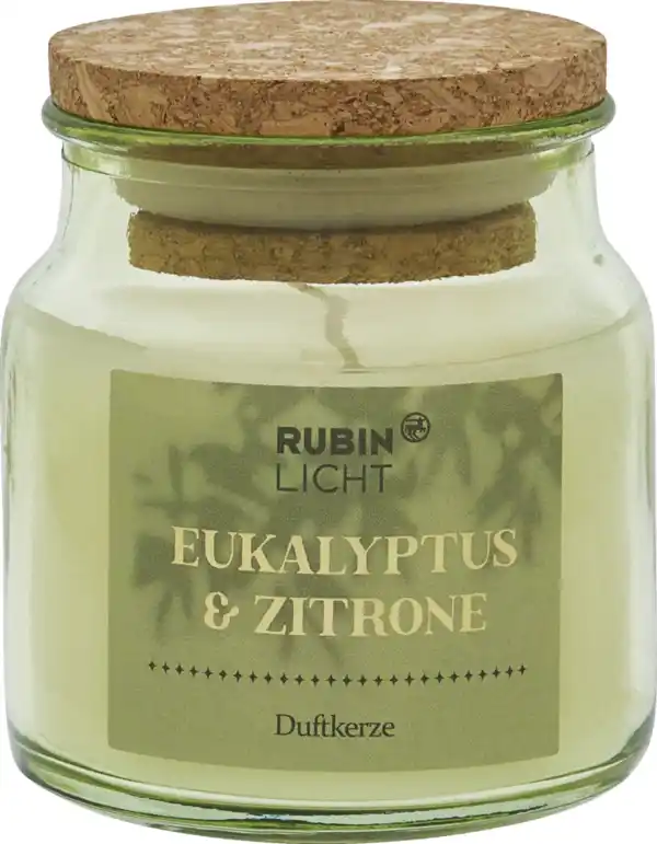 Bild 2 von RUBIN LICHT 1-Docht Duftglas Eukalyptus & Zitrone