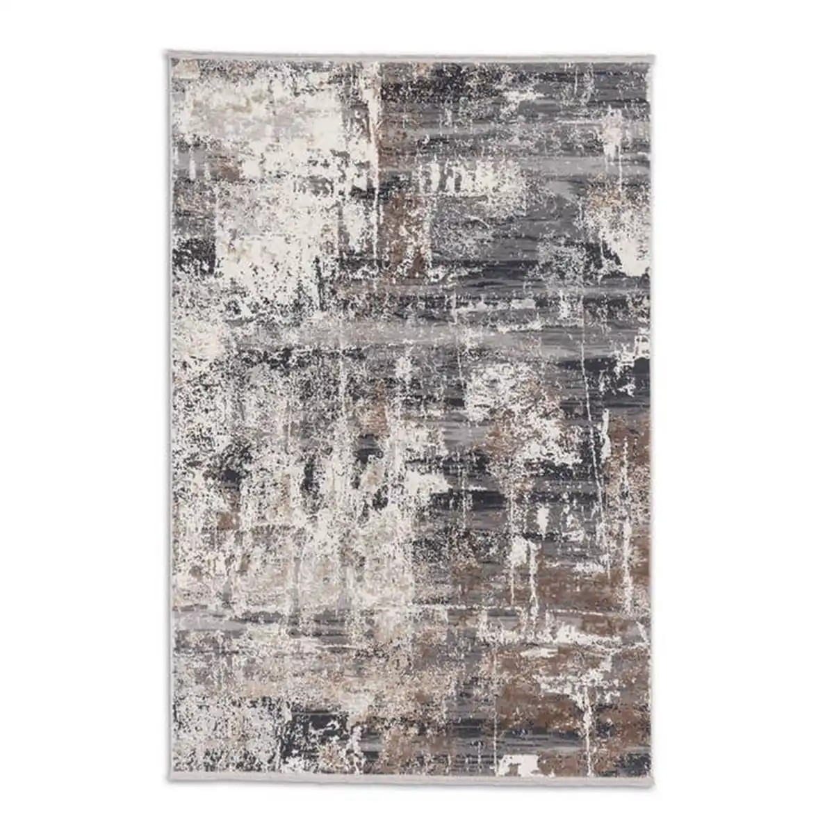 Bild 1 von Novel Webteppich, Creme, Beige, Textil, Struktur, rechteckig, 133x190 cm, pflegeleicht, Teppiche & Böden, Teppiche, Webteppiche
