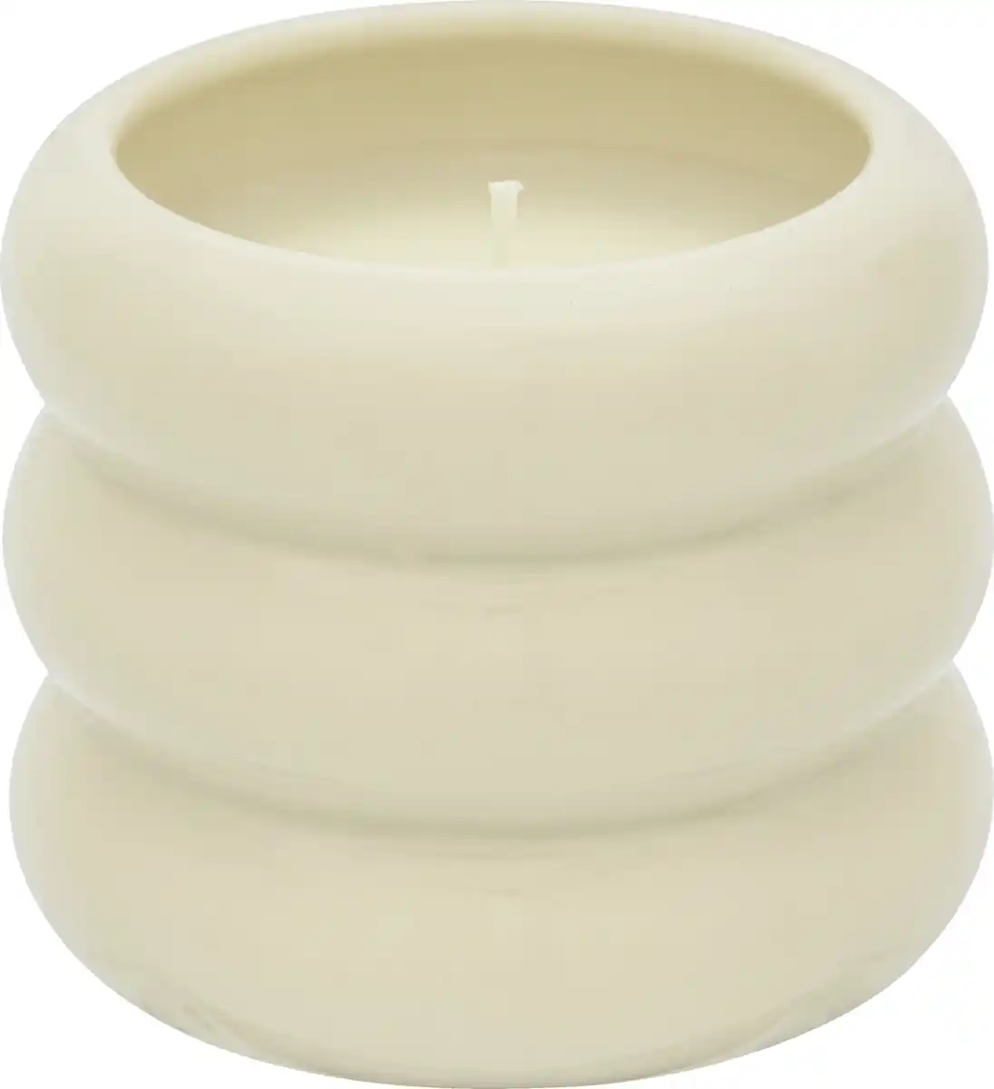 Bild 2 von RUBIN LICHT Keramikkerze 3-Ring mint/beige