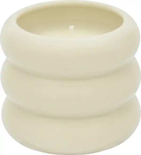 Bild 2 von RUBIN LICHT Keramikkerze 3-Ring mint/beige