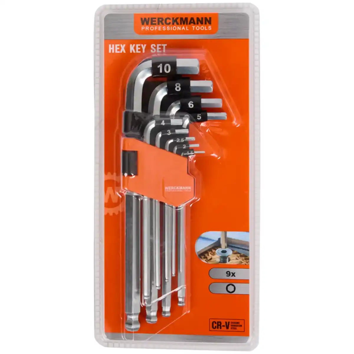 Bild 4 von Werckmann Torx- oder Innensechskantschlüssel-Set