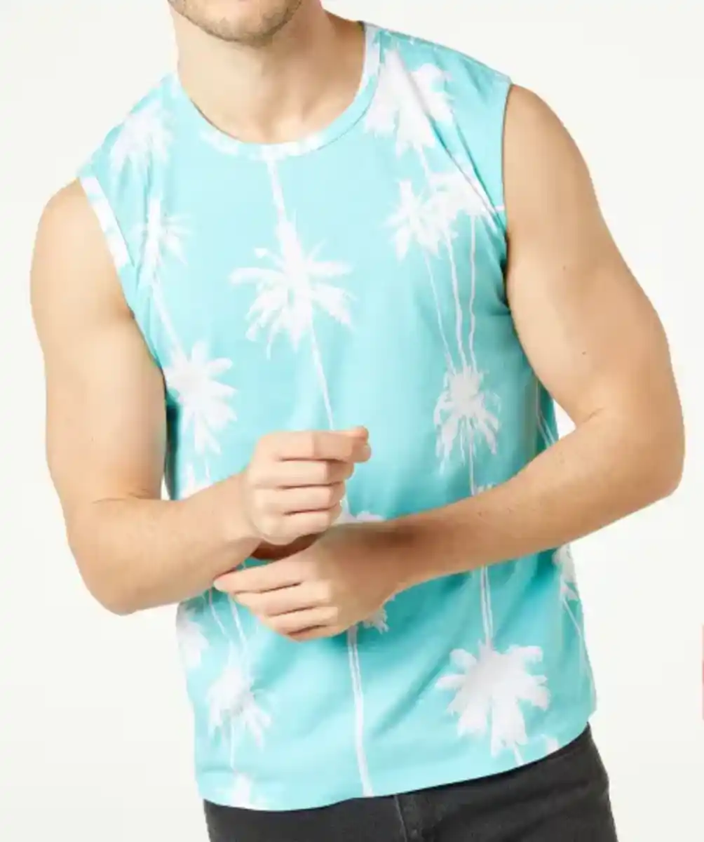 Bild 1 von Tanktop Palmen, hellblau