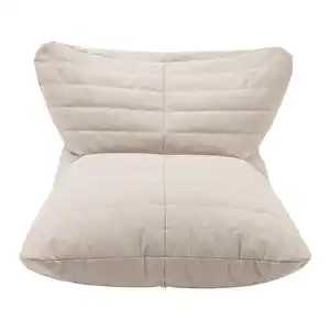 Sitzsack Marta Beige Webstoff, Beige