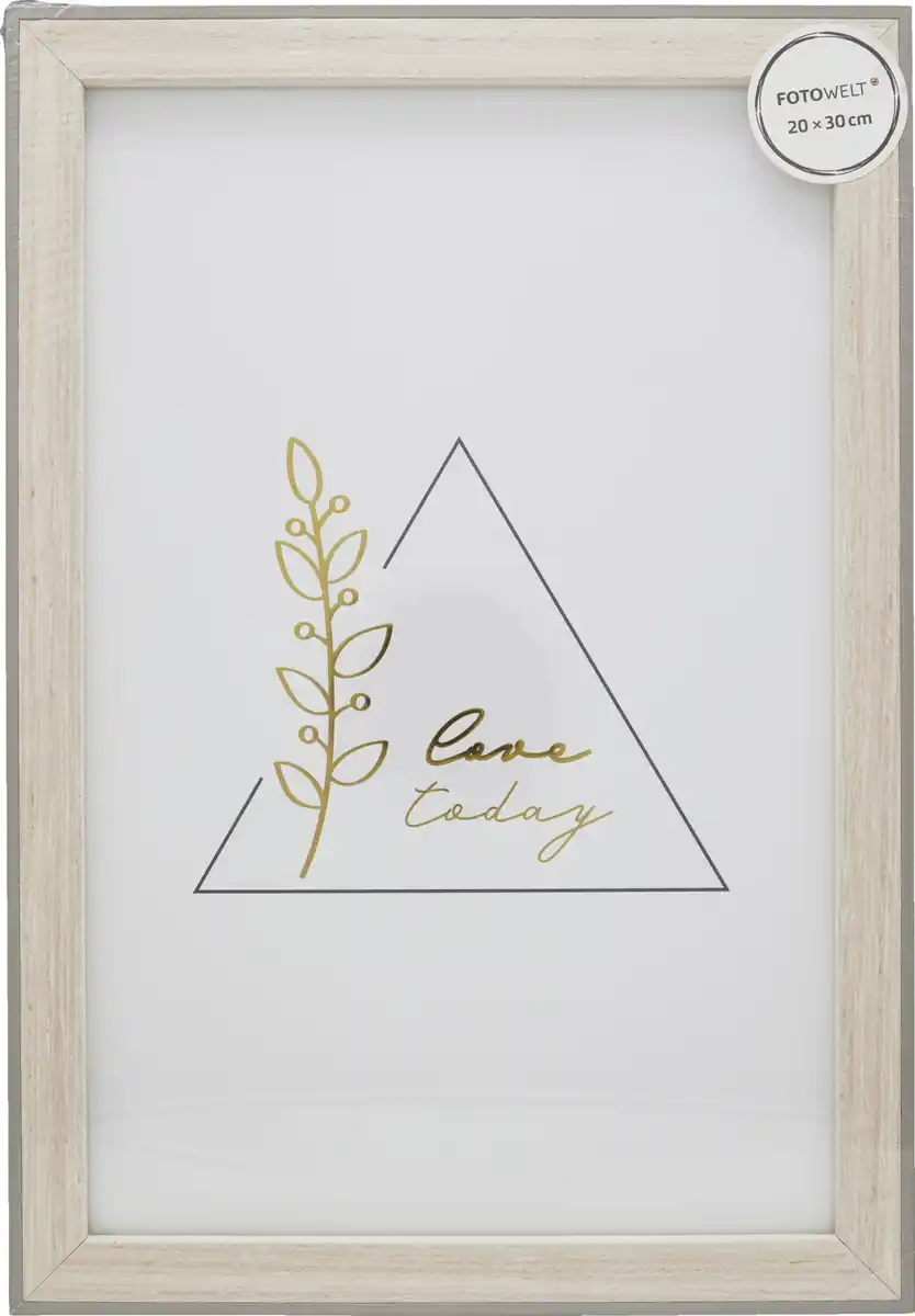 Bild 1 von IDEENWELT FSC Holzrahmen grau 20x30cm