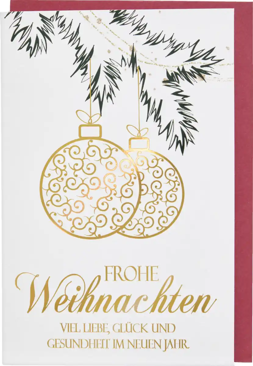 Bild 2 von IDEENWELT Grußkarte Merry Christmas