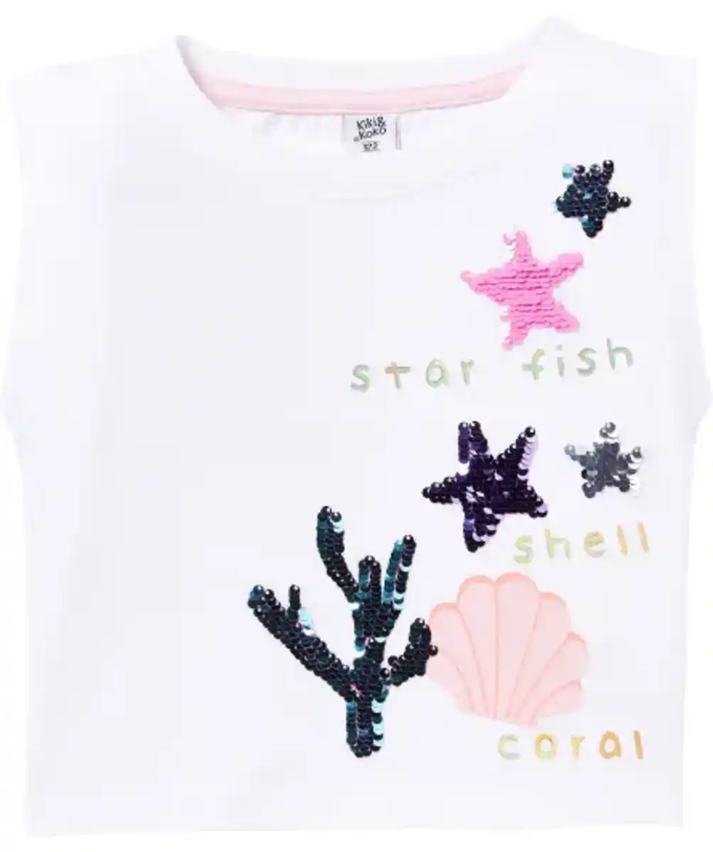 Bild 1 von Top mit Wendepailletten, weiß