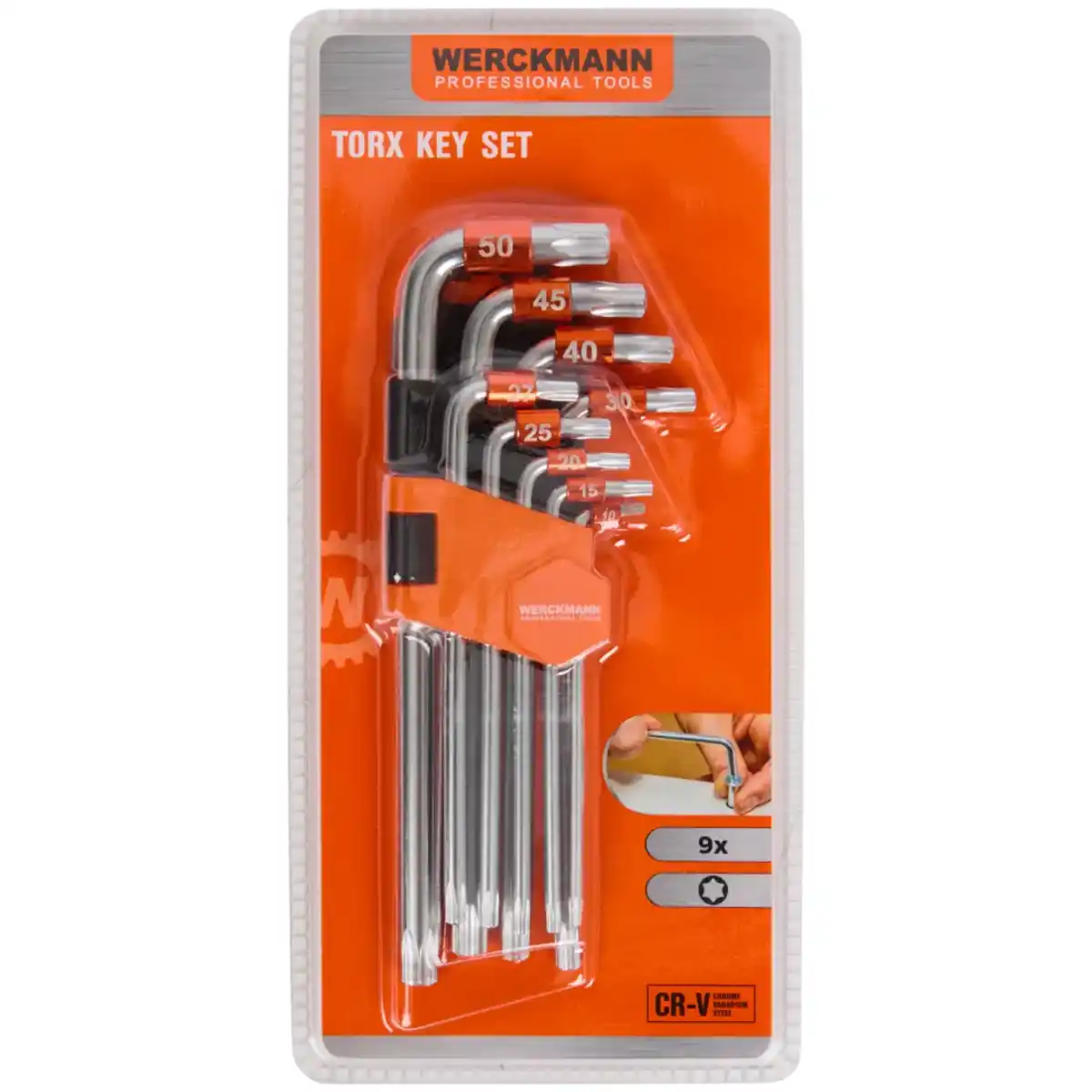 Bild 3 von Werckmann Torx- oder Innensechskantschlüssel-Set
