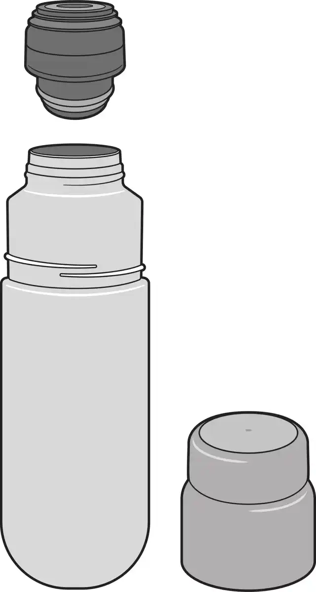 Bild 2 von IDEENWELT Edelstahl Isolierflasche petrol, 0,5l