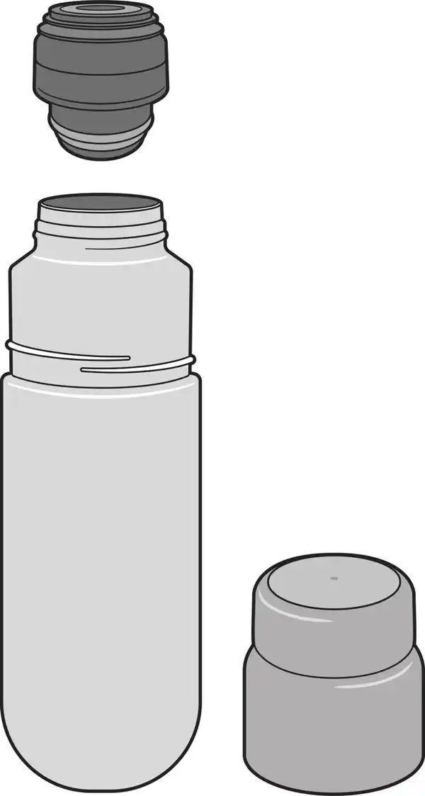 Bild 2 von IDEENWELT Edelstahl Isolierflasche petrol, 0,5l