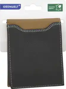 IDEENWELT Leder Geldbörse 8022-81