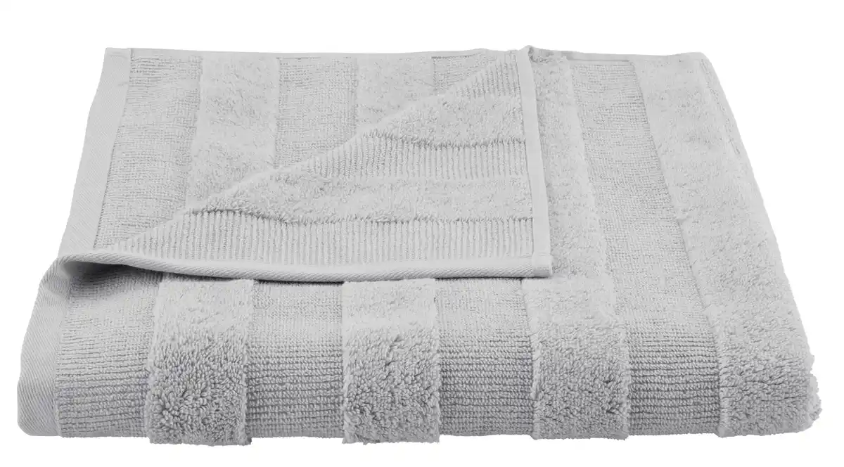 Bild 1 von Duschtuch Chris in Grau ca. 70x140cm, Silberfarben