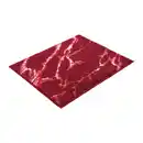Bild 1 von Vossen Badteppich Marble, Rot, Textil, Uni, rechteckig, 50x60 cm, ISO 9001, Fkt, Made in Austria, Oeko-Tex® Standard 100, für Fußbodenheizung geeignet, Badtextilien, Badematten