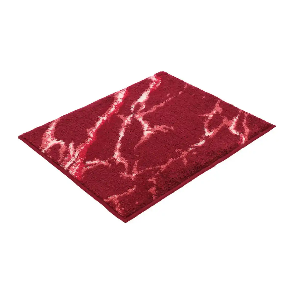 Bild 1 von Vossen Badteppich Marble, Rot, Textil, Uni, rechteckig, 50x60 cm, ISO 9001, Fkt, Made in Austria, Oeko-Tex® Standard 100, für Fußbodenheizung geeignet, Badtextilien, Badematten