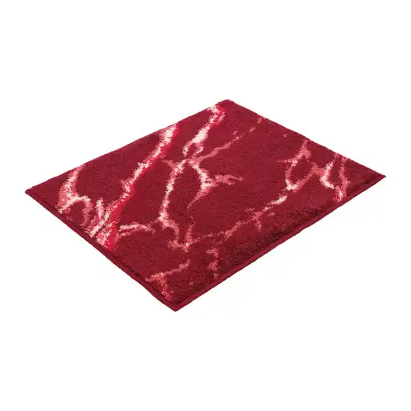 Bild 1 von Vossen Badteppich Marble, Rot, Textil, Uni, rechteckig, 50x60 cm, ISO 9001, Fkt, Made in Austria, Oeko-Tex® Standard 100, für Fußbodenheizung geeignet, Badtextilien, Badematten