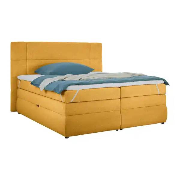 Bild 1 von Boxspringbett Palace Bernsteinfarben ca. 160x200cm, Bernsteinfarben