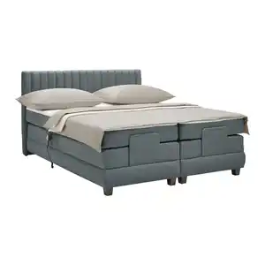 Boxspringbett Dixon Anthrazit ca. 180x200cm, Anthrazit