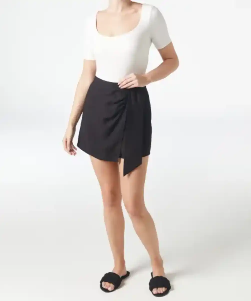 Bild 1 von Schwarzer Skort, schwarz