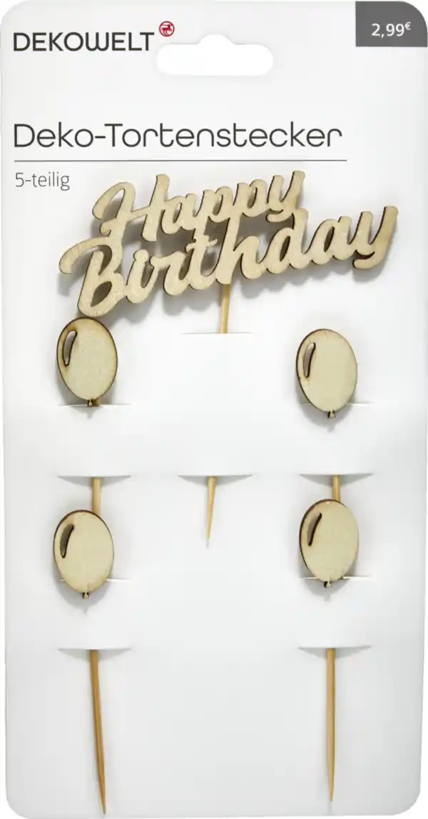 Bild 3 von DEKOWELT Tortenstecker
