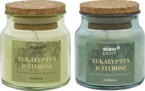 Bild 3 von RUBIN LICHT 1-Docht Duftglas Eukalyptus & Zitrone