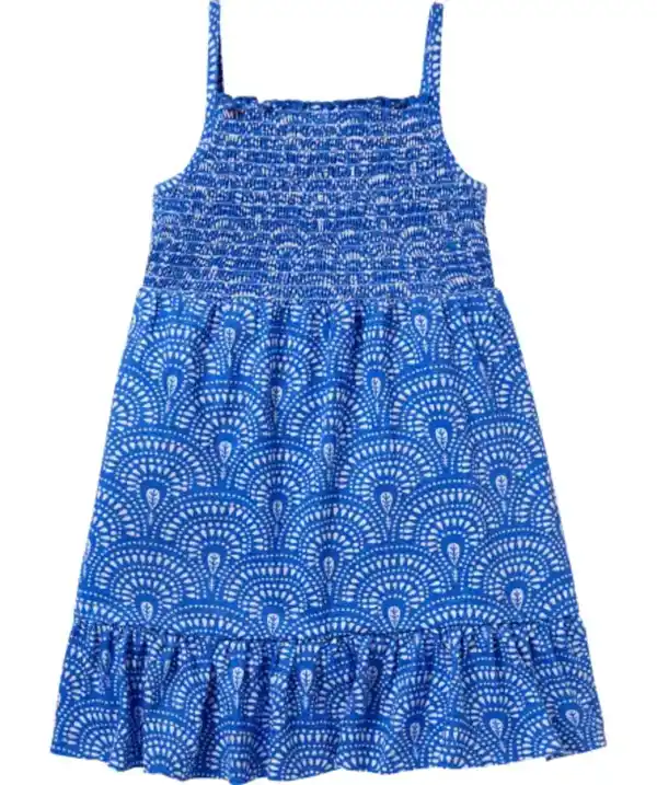 Bild 1 von Kleid mit Smok-Effekt, blau