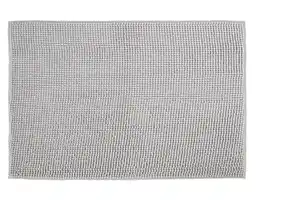 Badematte Nelly in Silber ca. 60x90cm, Silberfarben