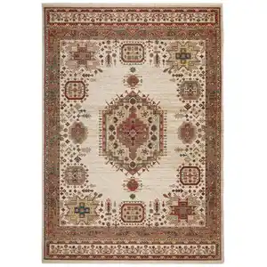 Novel Webteppich, Beige, Textil, orientalisch, 160x230 cm, Teppiche & Böden, Teppiche, Webteppiche