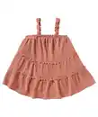 Bild 1 von Kleid aus Crêpestoff, apricot