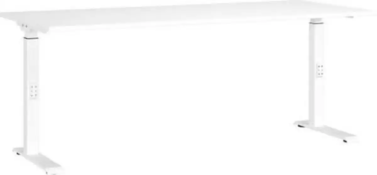 Bild 1 von Schreibtisch Ribera in Weiß, Weiß