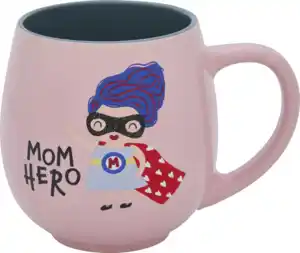 IDEENWELT BAUCHIGE BECHER Mom Hero 450ml