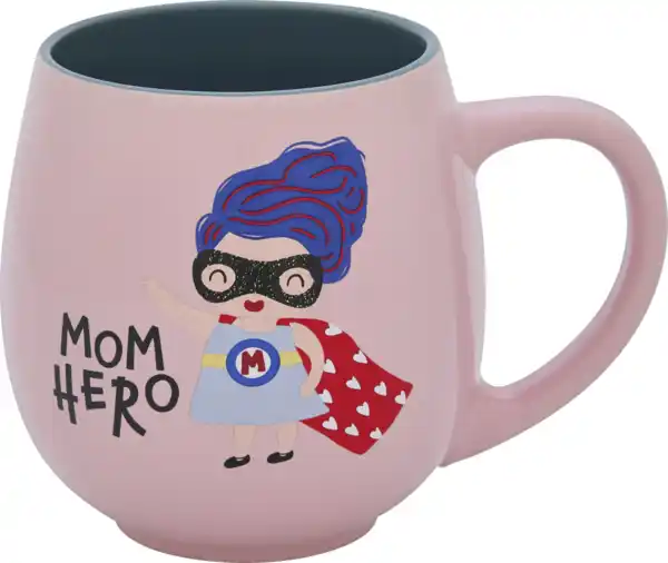 Bild 1 von IDEENWELT BAUCHIGE BECHER Mom Hero 450ml