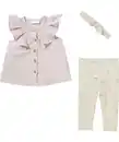 Bild 1 von Stirnband + Musselin-Bluse + Leggings, helllila