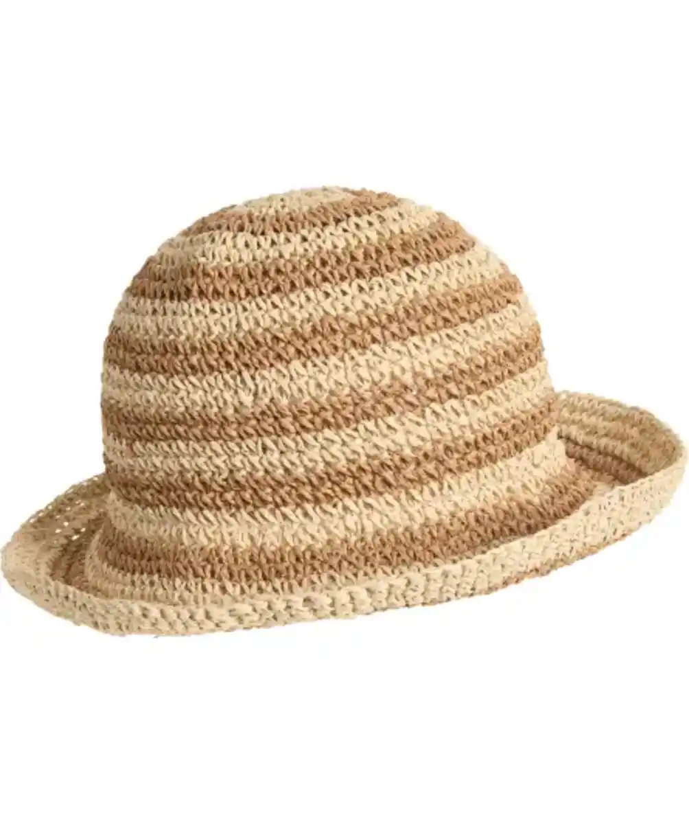 Bild 1 von Gestreifter Strohhut, naturfarben