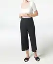 Bild 1 von Culotte in Caprilänge, schwarz
