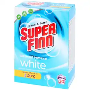 Superfinn Waschpulver Weißwäsche