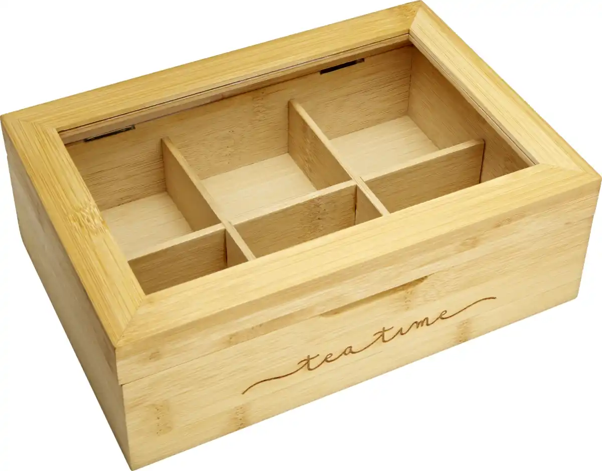 Bild 2 von IDEENWELT Teebeutelbox Bambus Teatime