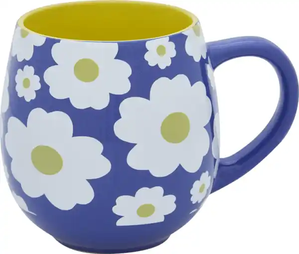 Bild 2 von IDEENWELT BAUCHIGE BECHER Sunshine/ Blumen 450ml